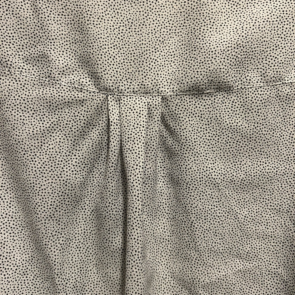 Carolina Belle blouse, S/P, white w/ black dots - Picture 5 of 8